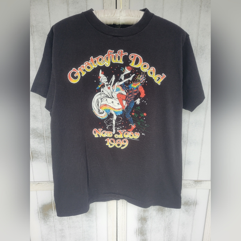 Vintage Single Stich 1989 New Years Grateful Dead Tee